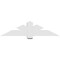 Ekena Millwork Kennewick Architectural Grade PVC Gable Bracket, 60"W x 15"H x 6"D x 6"F, 6/12 Pitch GBP060X15X0606KEN00 - alternate 5